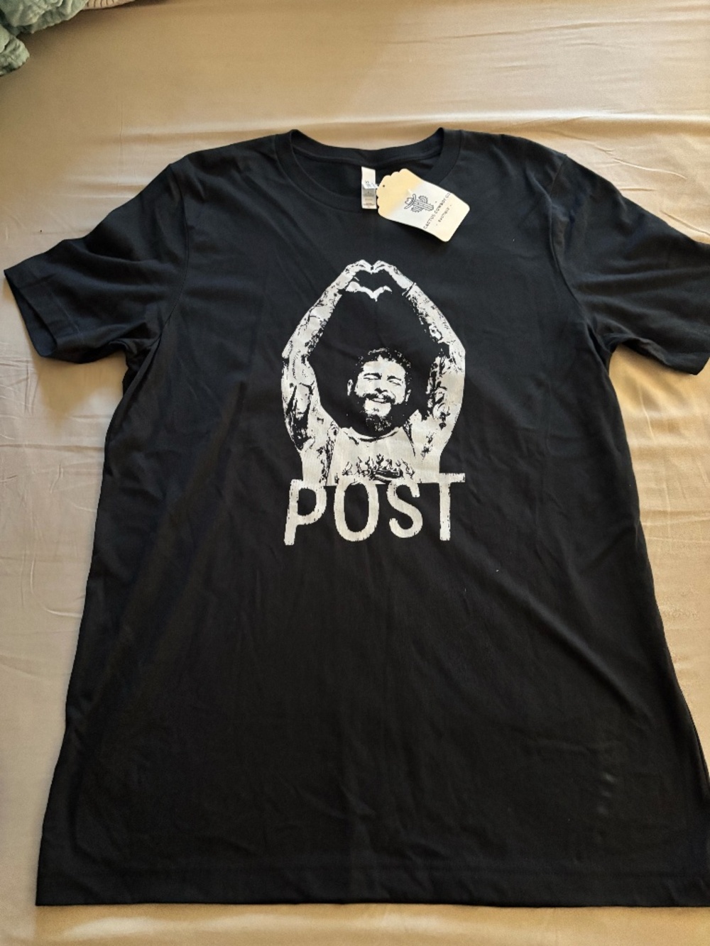 NWT Post Malone Graphic Tee Black | Country Music Concert Shirt